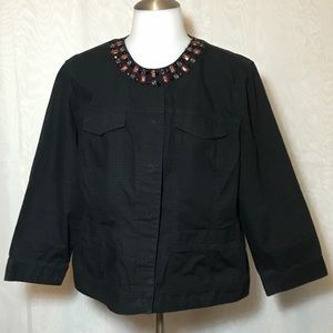 Ruby rd. Black jacket.